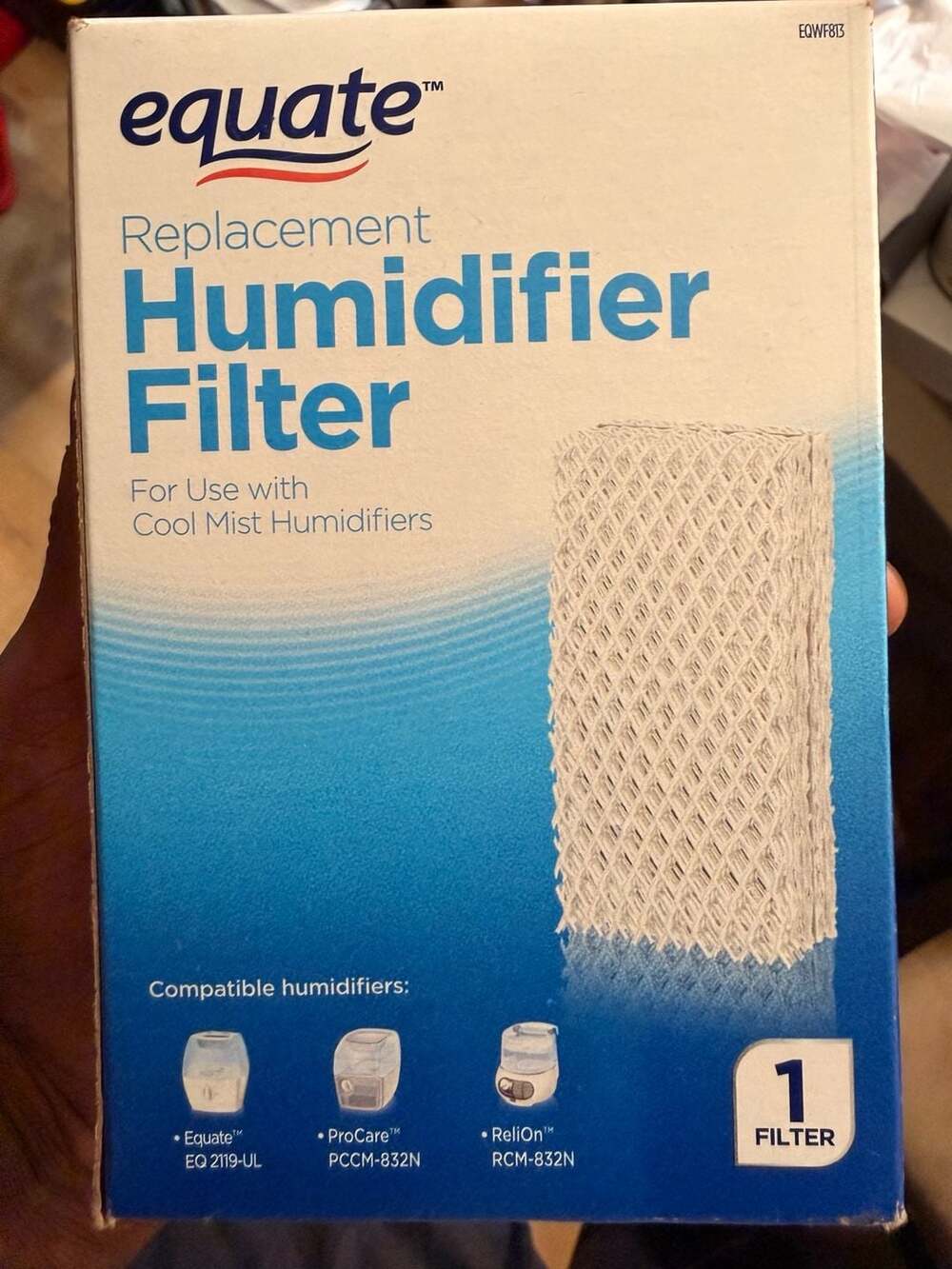 Equate Replacement Cool Mist Humidifier Filter